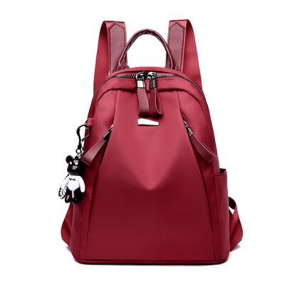 

Ms Shoulder Bag Korean Version Baitaan Nylon Backpack Oxford Fashion Recreational Bookbag