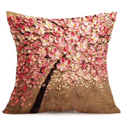 

〖Follure〗Print Sofa Bed Home Decoration Festival Pillow Case Cushion Cover