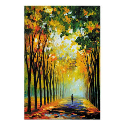 

Frameless Person Scenery Colored Painted DIY Home Decor Canvas Oil Painting