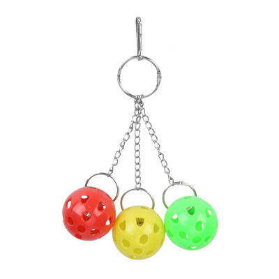 

Parrot Toys Pet Bird Climb Bite Chew Hanging Swing Balls Toy Cage Decor