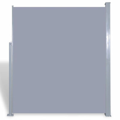 

Patio Retractable Side Awning 63"x118" Gray