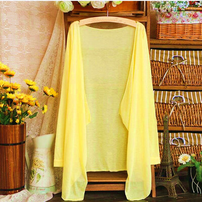 

Nomeni Summer Women Long Thin Cardigan Sun Protection Clothing Tops A