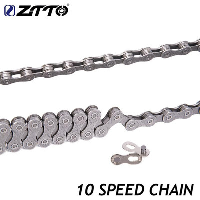 

Silver Mountain Bike Road Bicycle Accessories Practical Bicycle Chain for 9 Speed