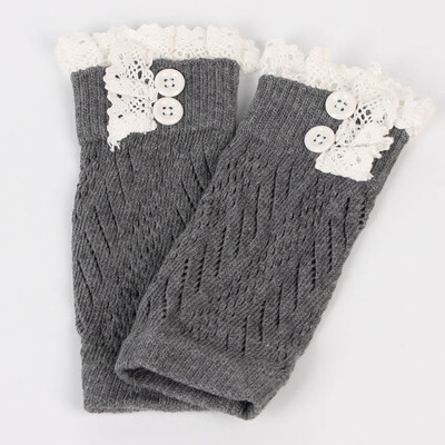 

Toddler Kids Baby Girl Crochet Knitted Lace Boots Cuffs Toppers Leg WArmser Socks