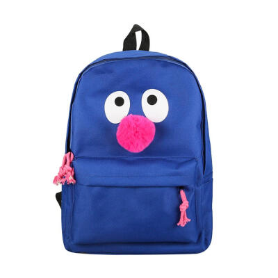 

Women Cartoon Animal Backpack Preppy Canvas Shoulder Bags Travel School Bag