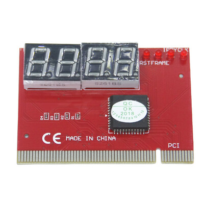 

Computer PC 4 Digit Diagnostic Analyzer Card Motherboard Tester LED 4-Digit Diagnostic PC Analyzer Test