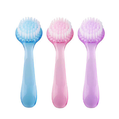 

Plastic Nails Art Cleaning Brush Long Handle Dust Remove Manicure Brushes