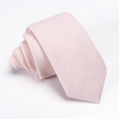 

Pink cotton tie imitation wool mens&womens tie general 6cm tie wholesale casual tie a generation
