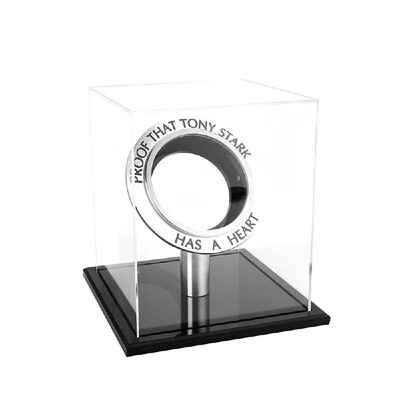 

Acrylic Tony DIY Alloy Arc Reactor Stand Display Box Avengers Action Figure Model Playthings