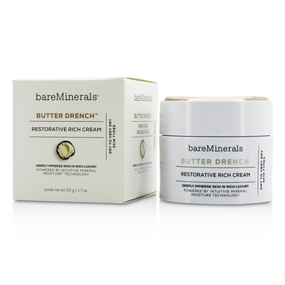 

BAREMINERALS - Butter Drench Restorative Rich Cream - Dry To Very Dry Skin Types 50g17oz