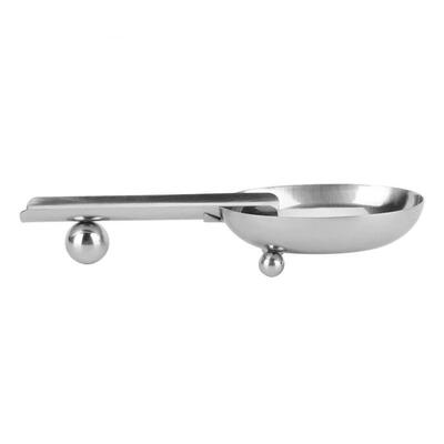 

Greensen Portable Stainless Steel Single Slot Cigar Ashtray with Base Smoke Accessory