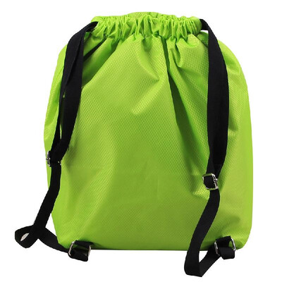 

Drawstring Backpack Waterproof Unisex Sport Storage Bag With Dry Wet Separated Compartment For Outdoors Beach Swimming Camping