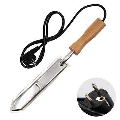 

Electric Honey Uncapping Tool Electric Honey Scraper Honey Extractor Tool Bee Beekeeping Equipment with Wooden Handle Stainless St