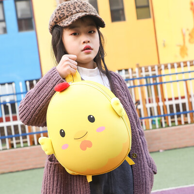 

Childrens bag kindergarten bag baby cartoon eggshell bag 1-2-3 years old 5 boys&girls backpack Korean cute