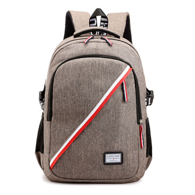

Laptop bag male business travel bag large capacity usb charging bag casual backpack waterproof bag