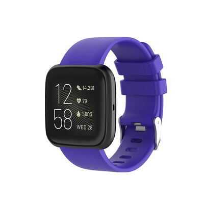 

ECSEM Silicone Bands for Fitbit VersaFitbit Versa Lite Washable Fitness Straps for Women Men 14 Colors