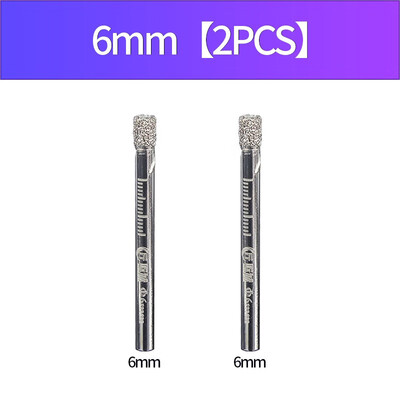 

JIANGCHENG Vacuum Brazed Dry Drill Diamond Hole Saw with Wax Filling Diamond Core Drill Bits Set for porcelain ceramic tile