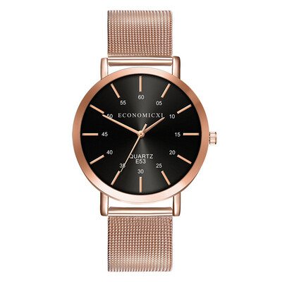 

Hot Selling Women Watches Sport Thin Scale Disc Ladies Quartz Wristwatch Rose Gold Alloy Strap Fashion Clock Orologio Donna