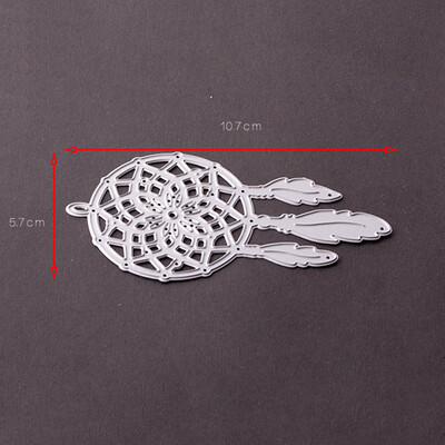 

Dreamcatcher Feather Cutting Dies Die Cutter DIY Delicate Cards Photo Album