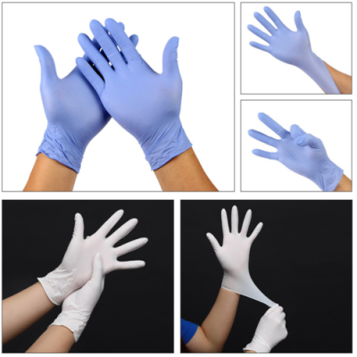 

100Piece Disposable Gloves Medical Exam Rubber Mechanical Nitrile Comfortable