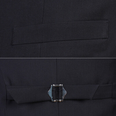 

Mens Tops Tuxedo Shirt Vest Waistcoat Suit Formal Party Business Casual V Neck