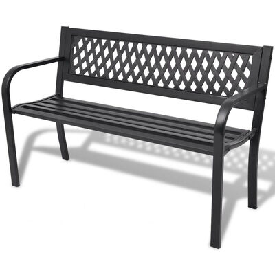 

Garden Bench 465 Steel Black