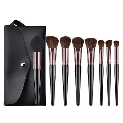 

Soft Hair Eye Shadow Foundation Powder Makeup Brushes Set with Cosmetic Bag