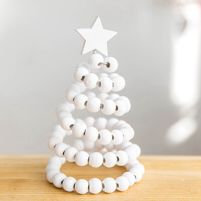 

New Design Mini Wooden Merry Christmas Tree Desk Table Decor Christmas Decoration Happy New Year Home Decor Gifts