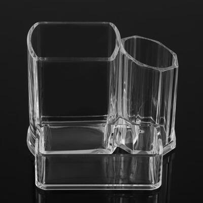 

Greensen Acrylic Makeup Holder Cosmetics Brush Lipstick Organizer Box for Home Table