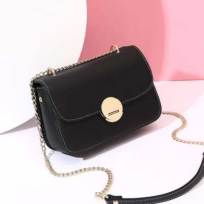 

Small bag female 2019 new tide female bag Korean version of small fragrance PU leather fashion shoulder slung