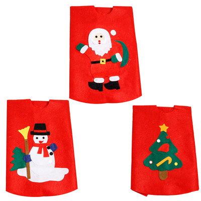 

Christmas Tree Floor Mat Santa Snowman Ground Cover Apron Party Xmas Decoration
