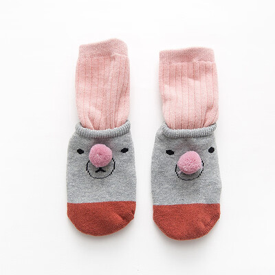 

Cartoon Newborn Kids Baby Girls Boys Anti-Slip Warm Socks