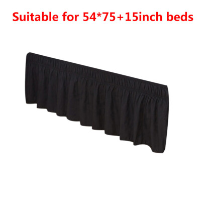 

Gobestart MODERN SOLID DUST RUFFLE SPLIT CORNERS 1PC BED BEDDING PLEATED SKIRT 14 Drop