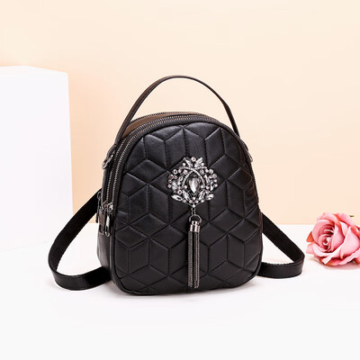 

New fashionable Korean version of double-shoulder ladiesbag with one shoulder&one shoulder inclined bag with INS mini-ladies