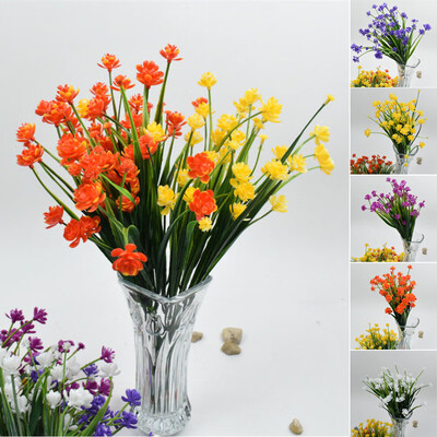 

Artificial Fake Flowers Faux Daffodils Outdoor Greenery Shrubs Plants