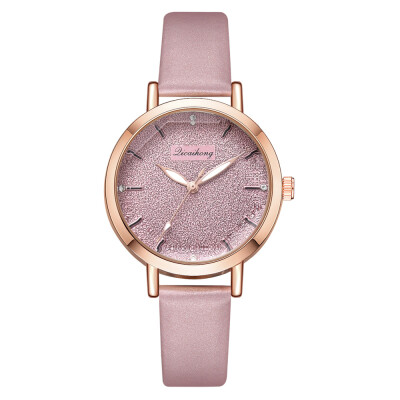 

High-end womens watch wish hot fashion solid color casual quartz watch student exquisite scale fashion watch