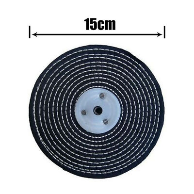 

6 Inch Cloth Buffing Wheel For Polishing Pad Buffer Rotary Tool Hole Gadget Sale