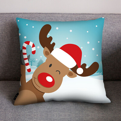 

〖Follure〗Print Pillow Case Polyester Sofa Car Cushion Cover Home Decor