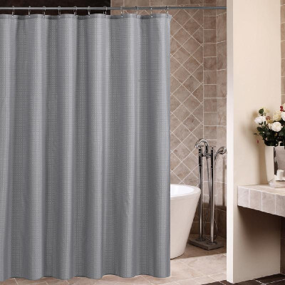 

Htovila 72 72 Printed Polyester Waterproof Mildewproof Shower Curtain Decorative Bathroom Curtain with 12pcs Hooks