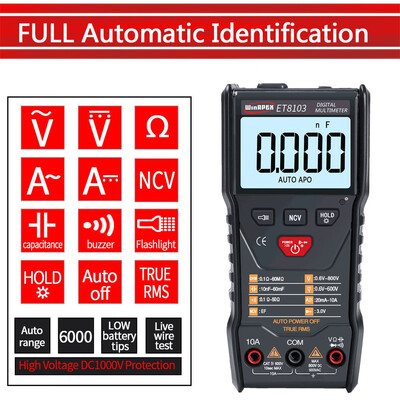 

〖Follure〗Automatic Scanning Digital Multimeter Pocket-Sized 3 56-Digit Meter