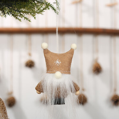 

Christmas Faceless Gnome Santa Xmas Tree Hanging Ornament Doll Holiday Decor Hot