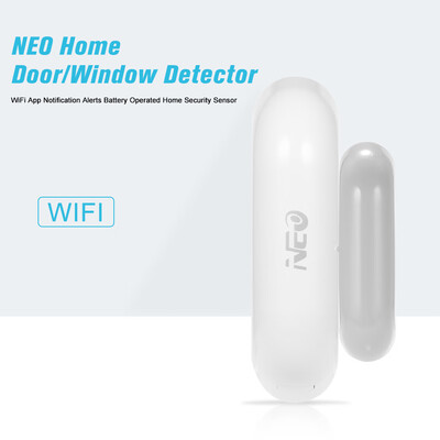 

NEO Home DoorWindow Detector WiFi App Notification Alerts Battery Operated Home Security Sensor