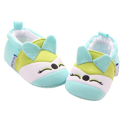 

WEIXINBUY Baby Boys Girls Soft Cotton Crib Shoes Infant Anti Slip Toddler Shoes For 3-11M Kids 8 Styles First Walkers