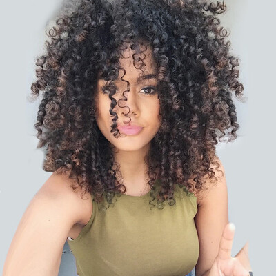 

〖Follure〗Women long Black Front Hairstyle Synthetic Hair Wigs For Black Women