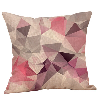 

〖Follure〗Geometric Printed Cotton Linen Throw Pillow Cases Sofa Cushion Cover Home Decor