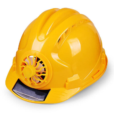 

summer ventilation solar fan helmet construction site leadership sun protection sun visor hat construction project