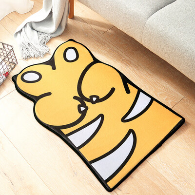 

Toponeto Cartoon Animal Floor Mats Gateway Bathroom Door Water Absorbent Anti-slip Mat