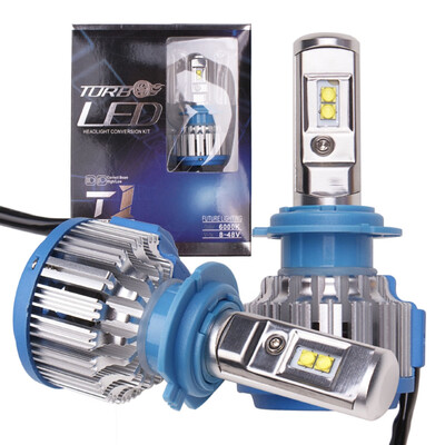 

1 Set DC 8V - 48V 40W 6000K White Natural Light 6000K LED Headlight Kit H7