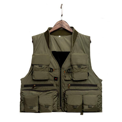 

Quick Dry Fly Fishing Vest Breathable Fishing Jacket with Mesh Lining for Angler