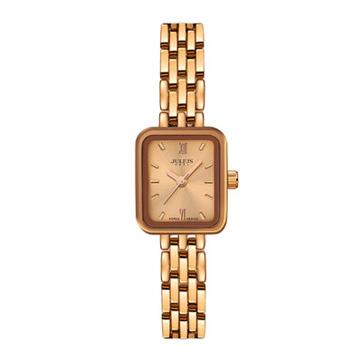 

Watch womens watch students simple fashion square steel strip small waterproof delicate small dial metal chain